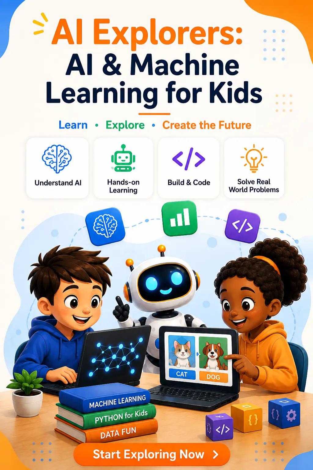 AI Explorers : AI & Machine Learning For Kids